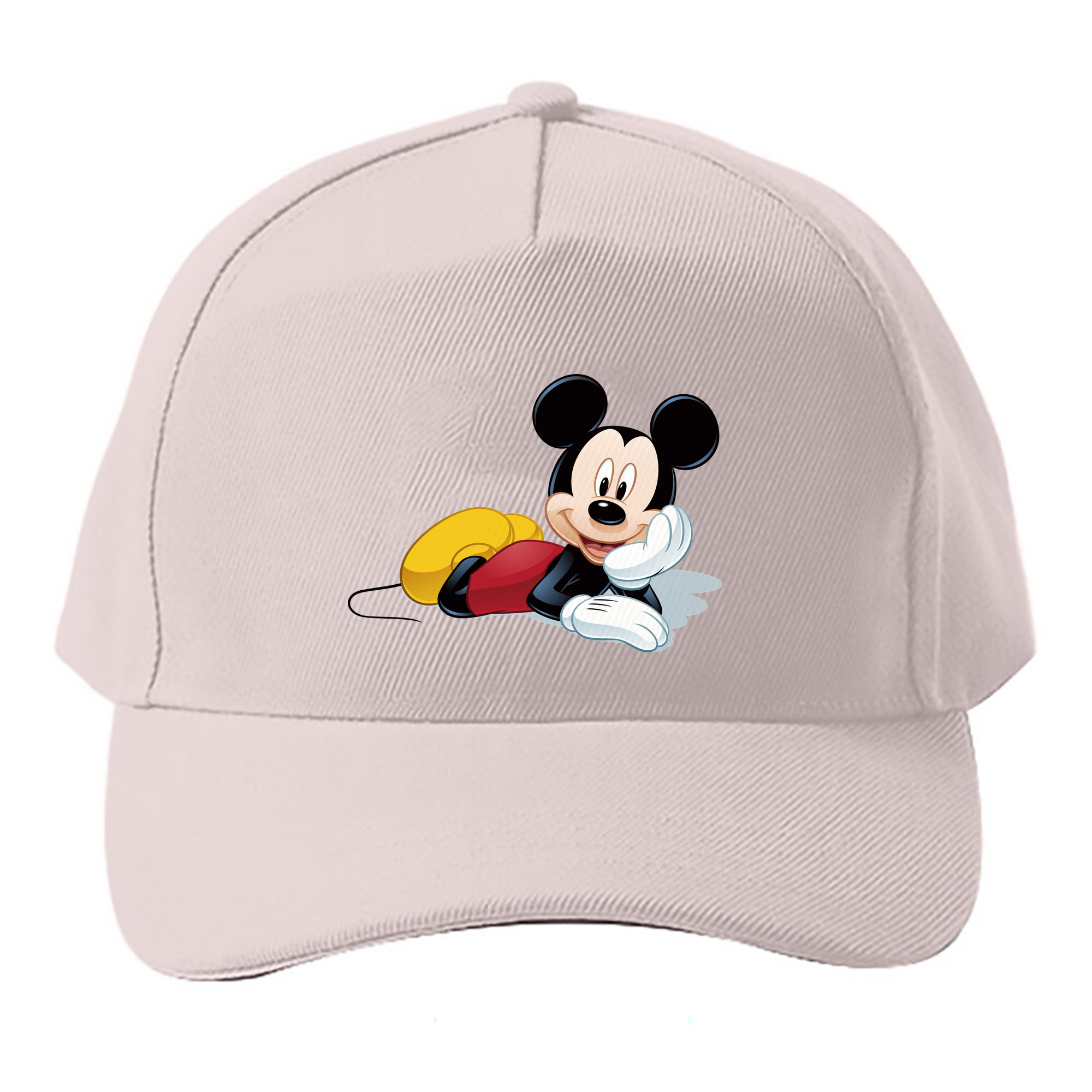 （画像用） ミッキーマウス Mickey Mouse ベースボールキャップ 綿100％ 男女兼用 帽子 スポーツ